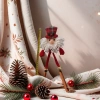 Santa Claus dolls, Christmas hats, holiday decorations and souvenirs details Picture